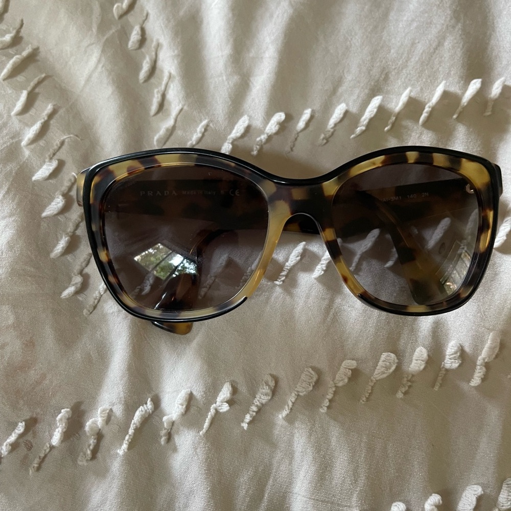Prada Brown Sunglasses Modern Fashion Accessories